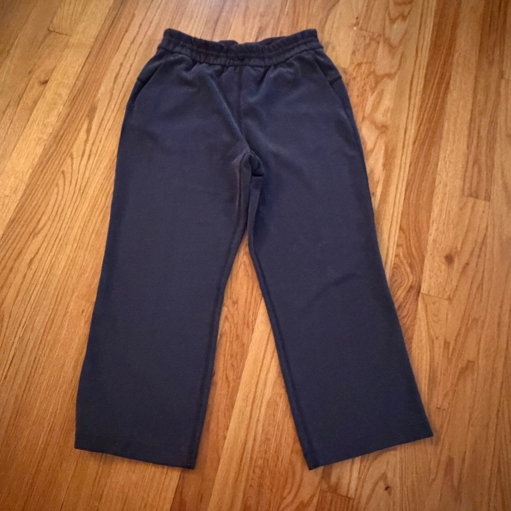 Lululemon Softstreme High-Rise Straight-Leg Pant Black 8 Athleisure Loungewear